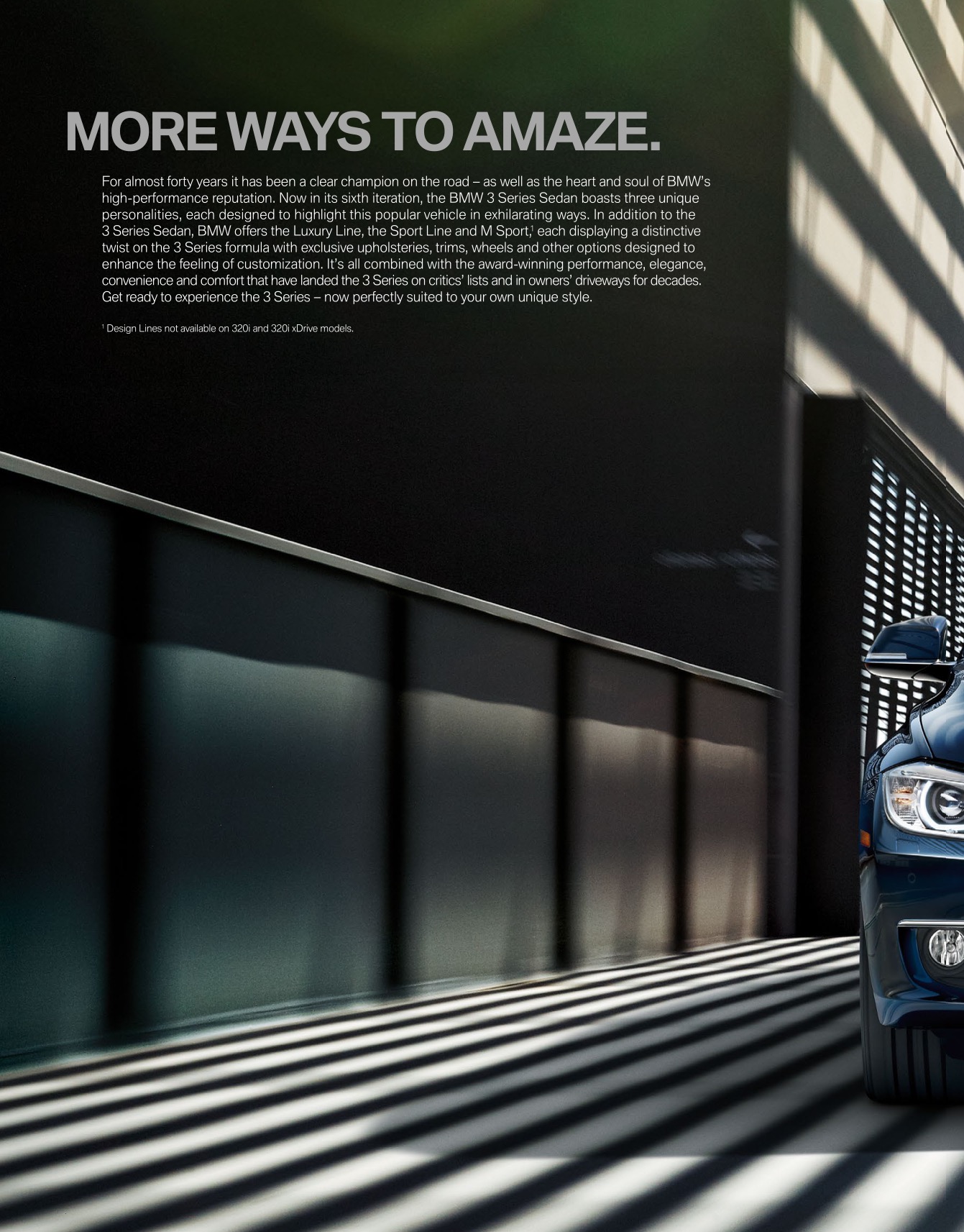 2014 BMW 3-Series Sedan Brochure Page 27